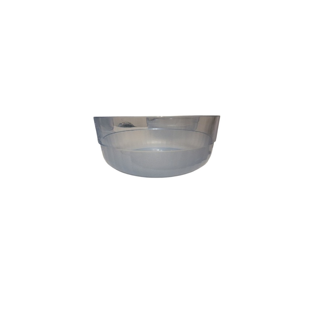 4‎ Vintage Tupperware Preludio Crystal Blue Watercolor Salad Cereal Bowls